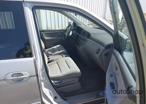 2001 Honda Odyssey Ex из США, поврежденный, VIN 2HKRL18661H593445